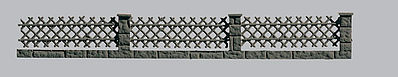 Vollmer Ornate Fence Approximately 74-3/4 HO Scale Model Railroad Building Accessory #45011