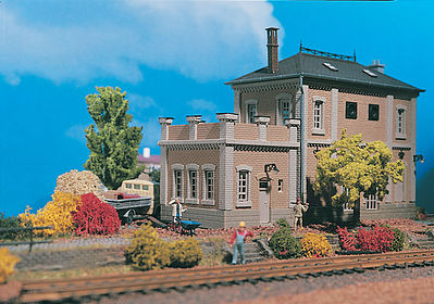 Vollmer Substation or Office Annex Kit HO Scale Model Railroad Building #45614