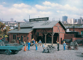 Vollmer Coal Depot Kit HO Scale Model Railroad Building #45615