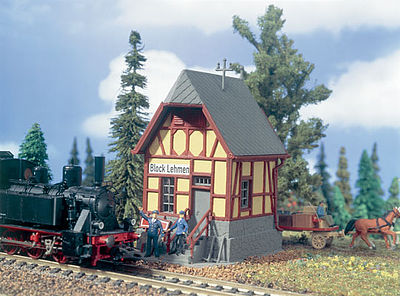 Vollmer Signal Box Lehmen Kit HO Scale Model Railroad Building #45769