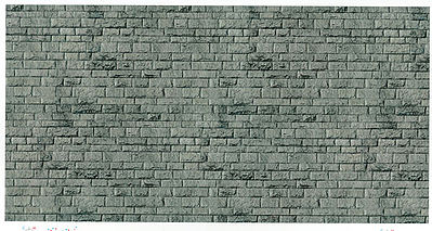 Vollmer Stone Embossed Paper Sheet Porphyry Gray Brick HO Scale Model Railroad Scratch Supply #46052
