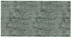 Vollmer Stone Embossed Paper Sheet Porphyry Gray Brick HO Scale Model Railroad Scratch Supply #46052