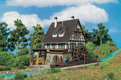 Vollmer Grain Mill Kit N Scale Model Railroad Building #47750