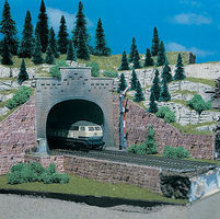 Vollmer Double Track Tunnel Portal Kit N Scale Model Railroad Miscellaneous Scenery #47813