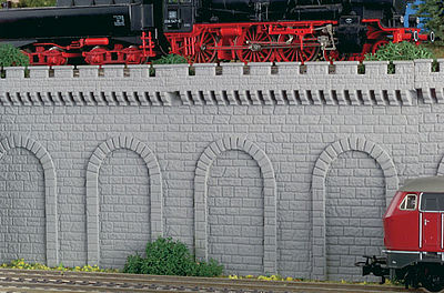 Vollmer Arcades Gray (2) N Scale Model Railroad Miscellaneous Scenery #47815