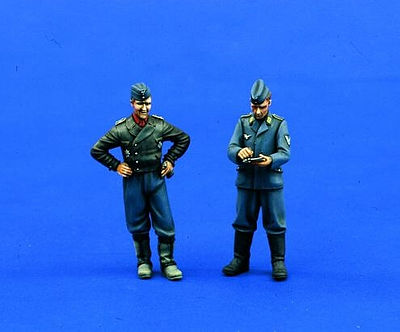 Verlinden German Pilot & Crewchief Resin Model Military Figure Kit 1/32 Scale #0780