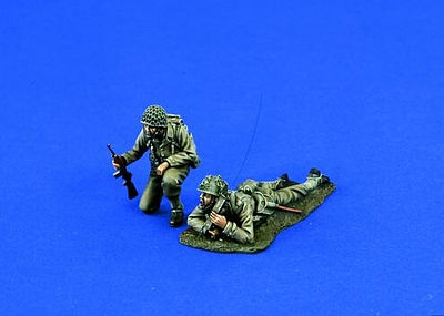 Verlinden WWII US Infantry ETO Resin Model Military Figure Kit 1/35 Scale #1368