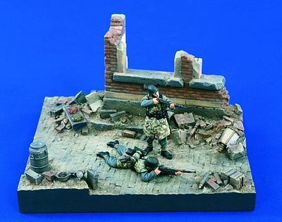 Verlinden German WWII Riflemen Resin Model Military Figure Kit 1/35 Scale #1655