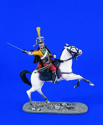 Verlinden 120mm - French Napoleonic, Marechal-Des-Logis, 5th Hussars