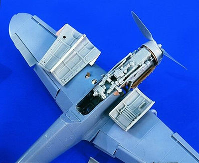 Verlinden Bf109G6 Detail Set for HSG Plastic Model Aircraft Accessory 1/32 Scale #1809