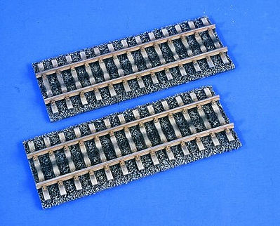 Verlinden Railroad Track Section (2) Plastic Model Vehicle Accessory 1/48 Scale #2246
