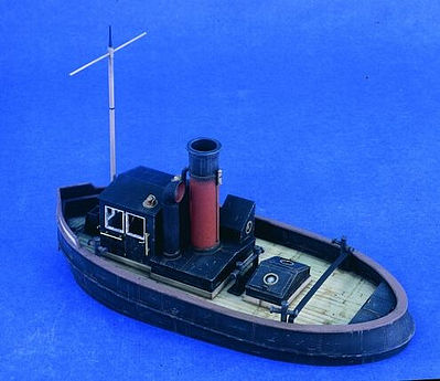 Verlinden WWII River/Harbor Tugboat Resin Model Military Ship Kit 1/35 Scale #2375