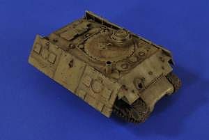 Verlinden Israeli Sherman Moving Practice Target Tank Resin Model Military Vehicle Kit 1/35 #2645