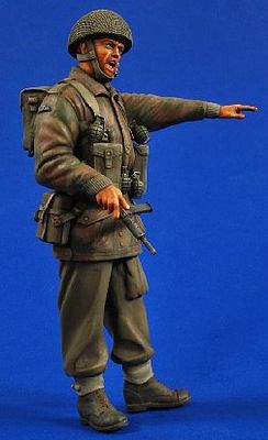 Verlinden 120mm WWII British Paratrooper Resin Model Military Figure ...