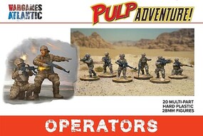Wargames 28mm Pulp Adventure- Operators (20)