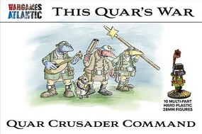 Wargames 28mm This Quar's War- Quar Crusader Command (10)