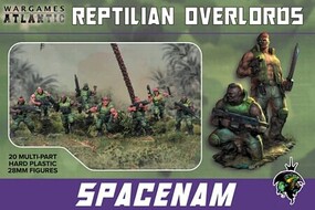Wargames Reptilian Overlords Spacenam (20) Plastic Model Multipart Fantasy Figures Kit #ro1