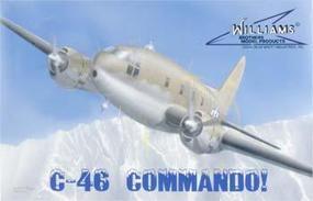 Williams-Brothers C-46 Commando Plastic Model Airplane Kit 1/72 Scale #72546