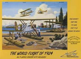 Williams-Brothers The World Flight of 1924 BiPlane Cruisers Plastic Model Airplane Kit 1/72 Scale #72624