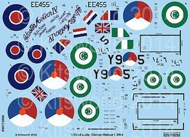 1/72 Gloster Meteor F4 The Yellow Peril or Forever Amber, Royal Netherlands AF, Royal Egyptian AF for HKM