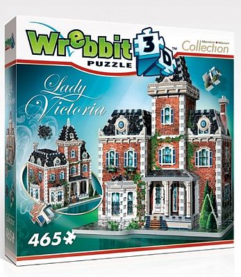 Wrebbit Victorian Cottage 3D Jigsaw Puzzle #1003