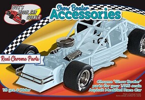 Wes's Chromed Parts Kit for Modified Cars 1-24