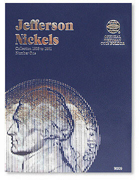 Whitman Jefferson Nickels 1938-1961 Coin Folder Coin Collecting Book and Supply #9009
