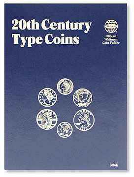 Whitman 20th Century Types Coin Folder Coin Collecting Book and Supply #9046