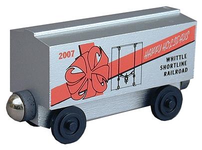 toy train in a box