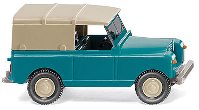 Wiking 1958 Land Rover w/Roof HO Scale Model Railroad Vehicle #10002