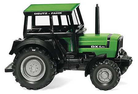 Wiking 1983-1987 Deutz-Fahr DX 4.70 Farm Tractor - Assembled Green, Black