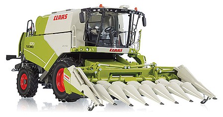 Wiking Claas Combine w/Corn Hdr - 1/32 Scale