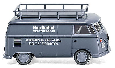 Wiking VW T1 Box Van Nordkabel HO Scale Model Railroad Vehicle #79715