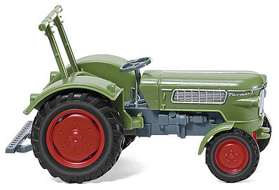 Wiking Fendt Farmer 2 Tractor Green, Red HO Scale Model Railroad Vehicle #89904