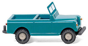Wiking Land Rover 88 Open-Cab SUV Assembled N Scale Model Railroad Vehicle #92301