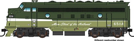 WalthersMainline EMD F7 A-B Set ESU Sound And DCC - NP #6514A HO Scale ...