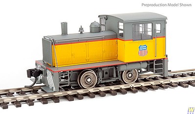 WalthersMainline Plymouth ML-8 Industrial Switcher w/DCC Union Pacific(R) (Armour Yellow, gray, red)