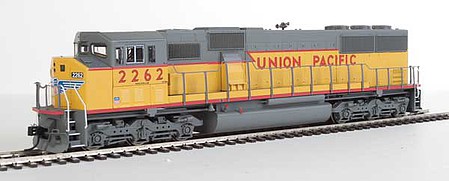 WalthersMainline EMD SD60M w/3-Piece Windshield - ESU(R) Sound & DCC Union Pacific(TM) 2262 (yellow, gray, red sill stripe & wings logo)