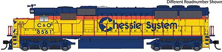 WalthersMainline EMD SD50 Chessie System - Chesapeake & Ohio #8570 HO ...