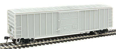 WalthersMainline 50 ACF Boxcar Undecorated HO Scale Model Train Freight Car #2100