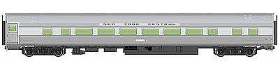 WalthersMainline 85 Budd Large-Window Coach New York Central HO Scale Model Train Passenger Car #30005