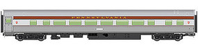 WalthersMainline 85' Budd Large-Window Coach Pennsylvania Railroad HO Scale Model Train Passenger Car #30006