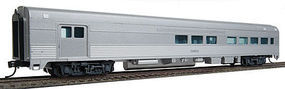 WalthersMainline 85' Budd Baggage-Lounge Painted Unlettered (Silver) HO Scale Model Train Passenger Car #30050