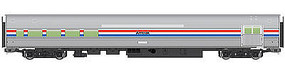 WalthersMainline 85' Budd Baggage-Lounge Amtrak HO Scale Model Train Passenger Car #30051