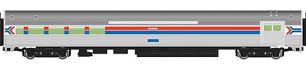 WalthersMainline 85 Budd Baggage-Lounge Amtrak(R) Phase I HO Scale Model Train Passenger Car #30065