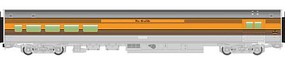 WalthersMainline 85' Budd Baggage-Lounge Denver & Rio Grande Western(TM) HO Scale Model Train Passenger #30066