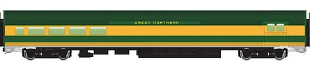 WalthersMainline 85 Budd Baggage-Lounge - Great Northern HO Scale Model Train Passenger Car #30067