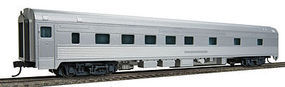 WalthersMainline 85' Budd 10-6 Sleeper Painted Unlettered (Silver) HO Scale Model Train Passenger Car #30100