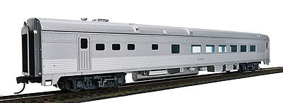 WalthersMainline 85 Budd Diner Painted Unlettered (Silver) HO Scale Model Train Passenger Car #30150