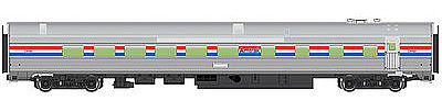 WalthersMainline 85 Budd Diner Amtrak HO Scale Model Train Passenger Car #30151